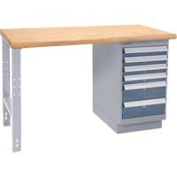 Industrial Duty Workbench, 1000 lbs. Cap., 36" W x 72" D, 34" H Cam Industrial