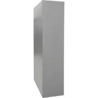 Armoire de rangement combin&eacute;e, 36" la x 18" p x 72" h, Gris Cam Industrial