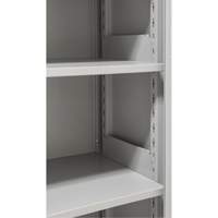 Hi-Boy Storage Cabinet, Steel, 4 Shelves, 72" H x 36" W x 18" D, Grey Cam Industrial