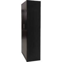 Hi-Boy Storage Cabinet, Steel, 4 Shelves, 72" H x 36" W x 18" D, Black Cam Industrial