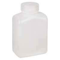 Bouteilles peu encombrantes &agrave; prise facile, Rectangulaire, 16 oz, Plastique Cam Industrial