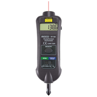 Professional Dual Function Tachometer with ISO Certificate, Contact/Photo (Non Contact) Cam Industrial