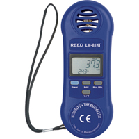 Thermo-Hygrometer with ISO Certificate, 10% - 95% RH, 32° - 122° F ( 0° - 50°C ) Cam Industrial