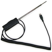 Temperature/Relative Humidity Probe For Balometer, 18" " L Cam Industrial