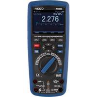 True RMS Industrial Multimeter, AC/DC Voltage, AC/DC Current Cam Industrial
