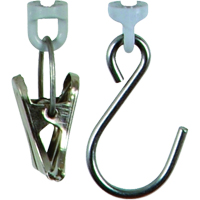 Accessoire pour balance &agrave; ressort Micro -pince + crochet avec attache &agrave; œil Cam Industrial