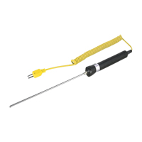 Immersion Thermocouple Probe, 11-1/4" " L Cam Industrial