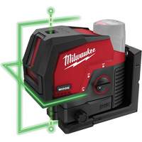 M12  Green Cross Line and Plumb Points Cordless Laser (Tool Only) Cam Industrial