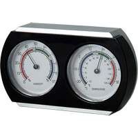 Indoor Thermometer/Hygrometer, 10°- 130° F ( -25° - 55° C ) Cam Industrial