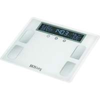 P&egrave;se-personne imp&eacute;dancem&egrave;tre num&eacute;rique haut de gamme, Capacit&eacute; 441 lb, Graduations 100 g Cam Industrial