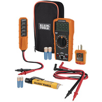 Trousse dessai &eacute;lectrique avec multim&egrave;tre num&eacute;rique Cam Industrial