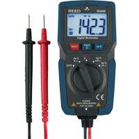 Compact Multimeter with Non-Contact Voltage, AC/DC Voltage, AC/DC Current Cam Industrial