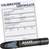 Refractometer with ISO Certificate, Analogue (Sight Glass), Salinity IC777 | Cam Industrial