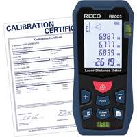 Laser Distance Meter with ISO Certificate, 0' - 164' (0 m - 50 m) Range, Digital (Electronic) Cam Industrial