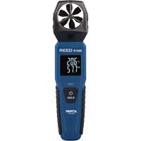 An&eacute;mom&egrave;tre &agrave; h&eacute;lices Bluetooth Smart Series, Enregistrement des donn&eacute;es, Gamme de v&eacute;locit&eacute; d'air de 0,6 - 25 m/sec/118 - 4921 pi/min/2,1 - 90 km/h/1,3 - 55,9 mi/h Cam Industrial