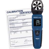 An&eacute;mom&egrave;tre &agrave; h&eacute;lices Bluetooth Smart avec certificat de calibration, Enregistrement des donn&eacute;es, Gamme de v&eacute;locit&eacute; d'air de 0,6 - 25 m/sec/118 - 4921 pi/min/2,1 - 90 km/h/1,3 - 55,9 mi/h Cam Industrial