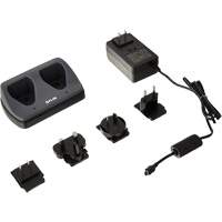 2-Bay Battery Charger for T6xx & T1K Series Cam Industrial