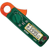 True RMS Mini Clamp Meter, AC/DC Voltage, AC/DC Current Cam Industrial