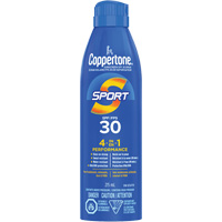 Sport&reg; Water Resistant Sunscreen, SPF 30, Aerosol Cam Industrial
