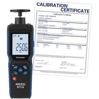 Combination Contact & Laser Photo Tachometer with Traceable Certification, Contact/Photo (Non Contact) Cam Industrial