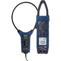 Solar Clamp Meter Kit with 18" Flexible Current Probe, AC/DC Voltage, AC/DC Current Cam Industrial