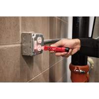 D&eacute;tecteur de tension avec DEL et testeur de prise DDFT, 50 V - 1000 V, Alerte Affichage & son Cam Industrial