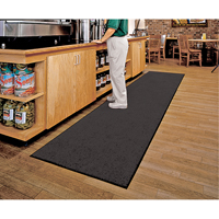 Tapis ColorStar, Essuie-pieds, 4' x 6' x 3/8", Charbon Cam Industrial