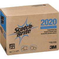 Scotch-Brite Purple Scour Pad, 4-1/2" L x 2-4/5" W Cam Industrial