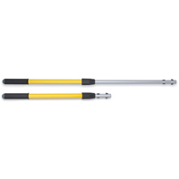 Hygen Quick Connect Short Handle, Aluminum, Quick-Connect Tip, 2" Diameter, 40" Length Cam Industrial
