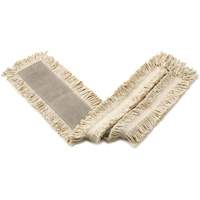 Castaway Dust Mop, Slip On Style, Cotton/Yarn, 48" L x 5" W Cam Industrial