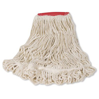 Super Stitch Wet Mop, Floor Finishing, Cotton/Yarn, 21 oz., Loop Style Cam Industrial