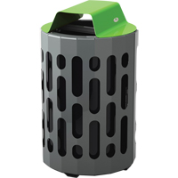 2020 Stingray Waste Receptacles, Metal, 42 US gal. Cam Industrial