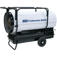 Tradesman<sup>®</sup> Forced Air Heater, Fan, Kerosene, 650,000 BTU/H JG962 | Cam Industrial