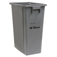 Recycling & Garbage Bin, Plastic, 16 US gal. Cam Industrial