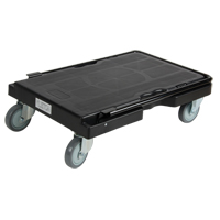 Trolley, 31-3/4" L x 20-1/2" W, 500 lbs. Cap., Rubber Wheels Cam Industrial