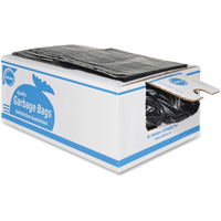 Industrial Garbage Bags, Strong, 36" W x 26" L, 0.85 mils, Black Cam Industrial