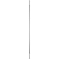 Handle, Broom/Scraper/Squeegee, White, Standard, 59" L Cam Industrial