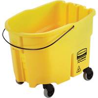 Seau pour vadrouille Wavebrake, Capacit&eacute; de 8.75 gal. US (35 pintes), Jaune Cam Industrial
