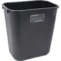 Deskside Wastebasket, 28 Quarts, Polyethylene Cam Industrial