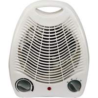 Compact Heater, Fan, Electric, 5120 BTU/H JK688 | Cam Industrial