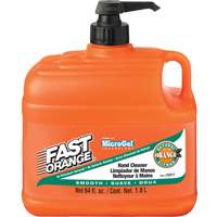 Hand Cleaner, Lotion, 1.89 L, Pump Bottle, Orange Cam Industrial