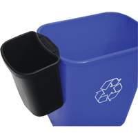 Waste Container, Deskside, Polyethylene, 4-1/4 US Qt. Cam Industrial