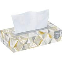 Papier-mouchoir Kleenex - &eacute;tui pratique, 2 pli, 7,8" lo x 8,3" la, 125 feuilles/boîte Cam Industrial