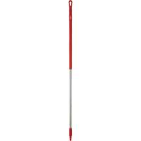 Handle, Broom/Scraper/Squeegee, Red, Standard, 59" L Cam Industrial