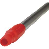 Handle, Broom/Scraper/Squeegee, Red, Standard, 59" L Cam Industrial