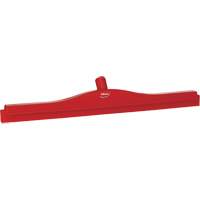 Double Blade Ultra Hygiene Squeegee, 24", Red Cam Industrial