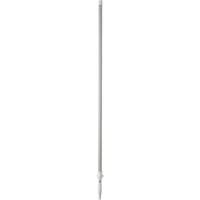 Handle, Broom/Scraper/Squeegee, White, Telescopic, 62" - 113" L Cam Industrial