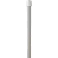 Handle, Broom/Scraper/Squeegee, White, Telescopic, 62" - 113" L Cam Industrial