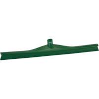 Single Blade Ultra Hygiene Squeegee, 24", Green Cam Industrial