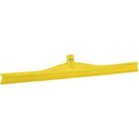 Raclette simple ultra hygi&eacute;nique, 24", Jaune Cam Industrial